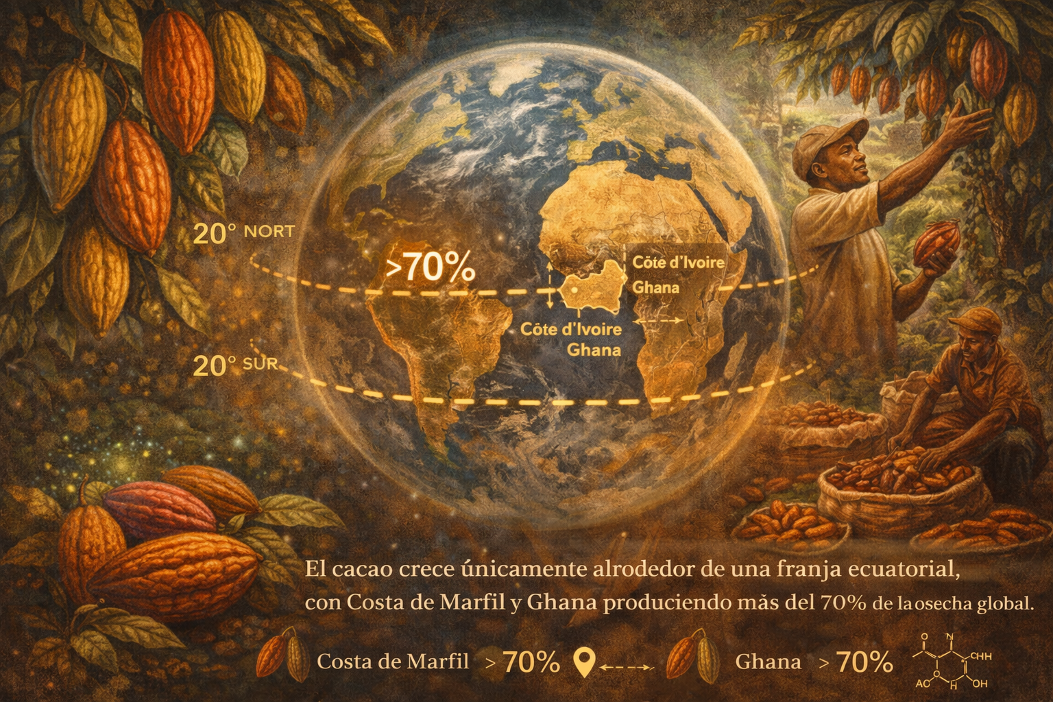 Cacao en el Mundo